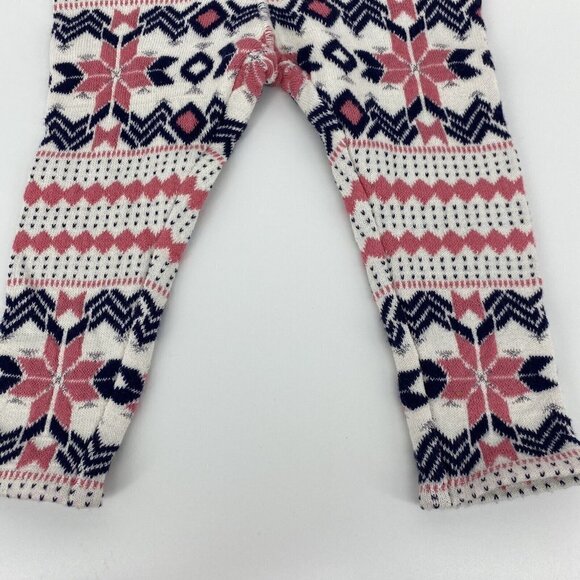 Tucker + Tate Tights Girls Holiday Pink Pants 12M New - Picture 2 of 6